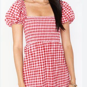 Show Me Your MuMu Bixby Mini Dress NWOT